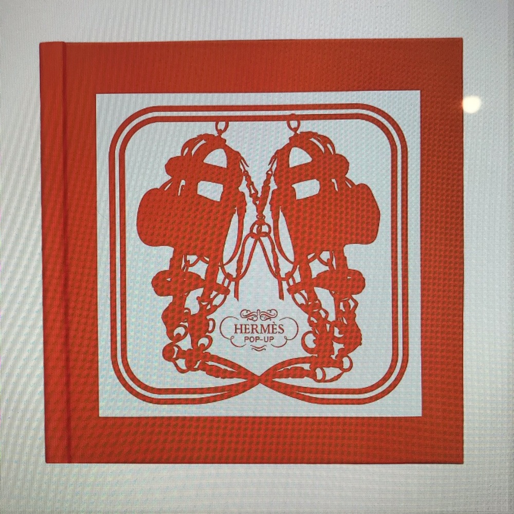 Authentic brand new Hermès pop up book